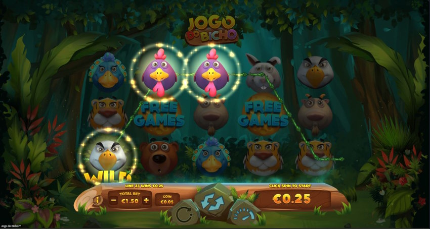 jogo do bicho slot gameplay