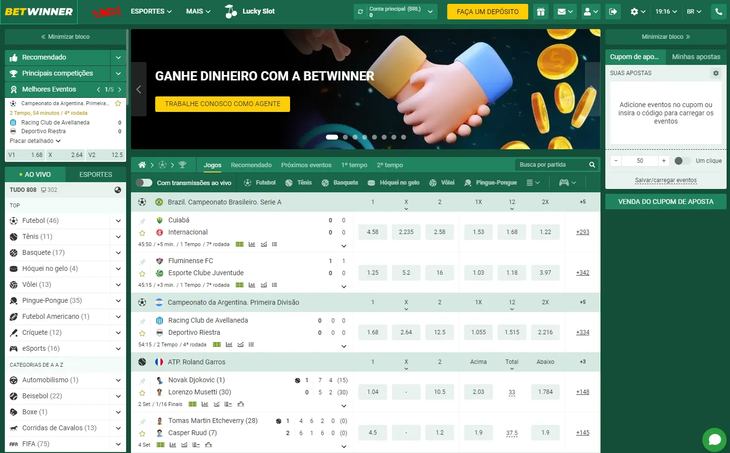 Como convidar amigos e ganhar dinheiro na BetWinner